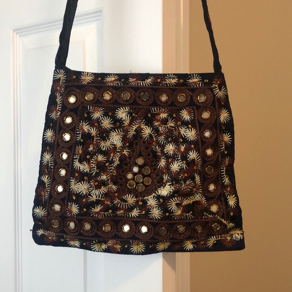 Boho cross shouldered bag - Picture 3 of 3